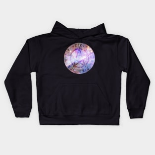 Pentagram Pentacle Galaxy Kids Hoodie